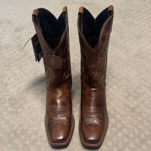 Men's Laredo Brown Leather Cowboy Boots